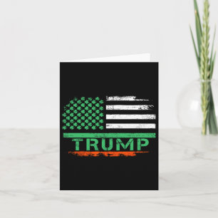 American Flag Trump 45 47 St Patrick's Day Irish S Karte
