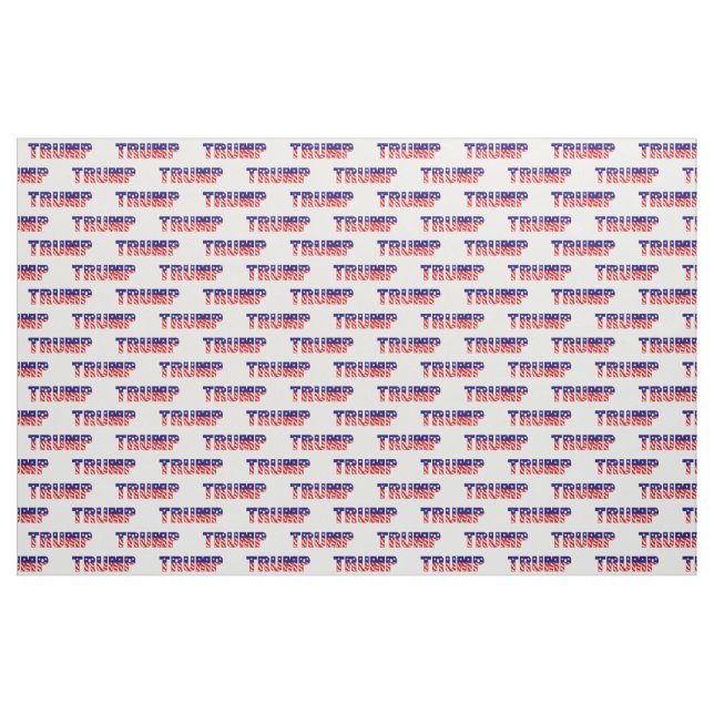American Flag Trump Text Election 2020, ZSSG Stoff (Fat Quarter (45,7 x 55,9 cm))