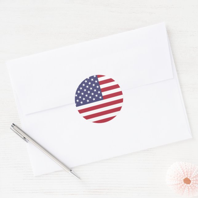 American Flag Umschlag Aufkleber (Umschlag)