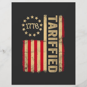 American Flag USA 1776 American Tarrifs Flyer