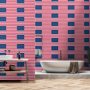 American Flag USA Patriotic Tapete