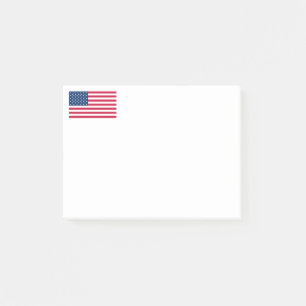 American Flag USA Post-it Klebezettel
