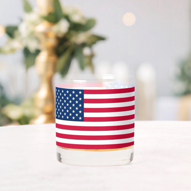 American Flag USA Whiskyglas (Insitu (Hochzeit))