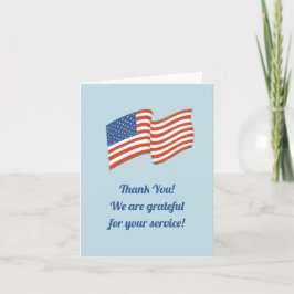 American Flag Vielen Dank für Ihren Dienst Veteran