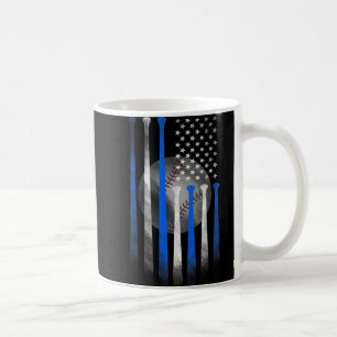 American Flag Vintag Baseball Flag Vater Mama Kid Kaffeetasse