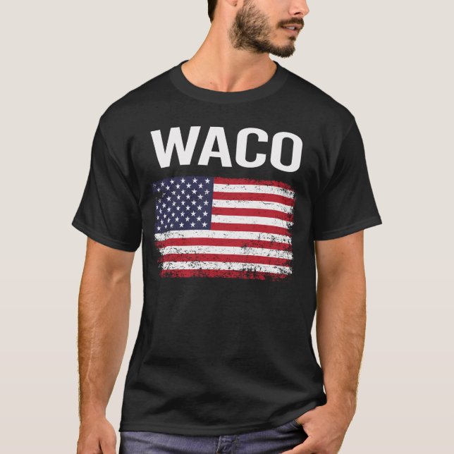 American Flag Waco T-Shirt (Vorderseite)