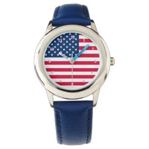 American Flag Watch Armbanduhr