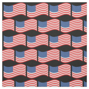 American Flag Wave Stoff