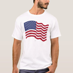 American Flag Wave T-Shirt