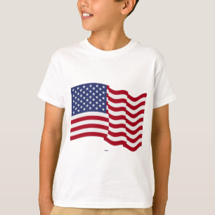 American Flag Wave T-Shirt