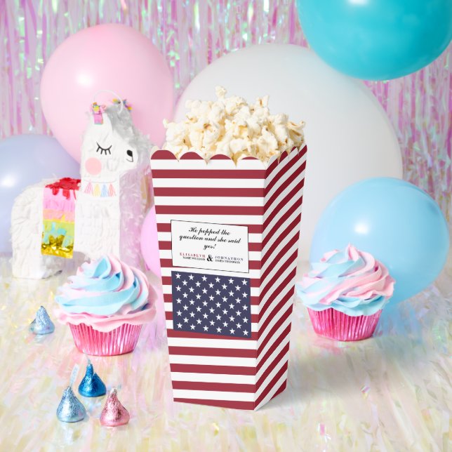 American Flag Wedding Geschenkschachtel (Party)