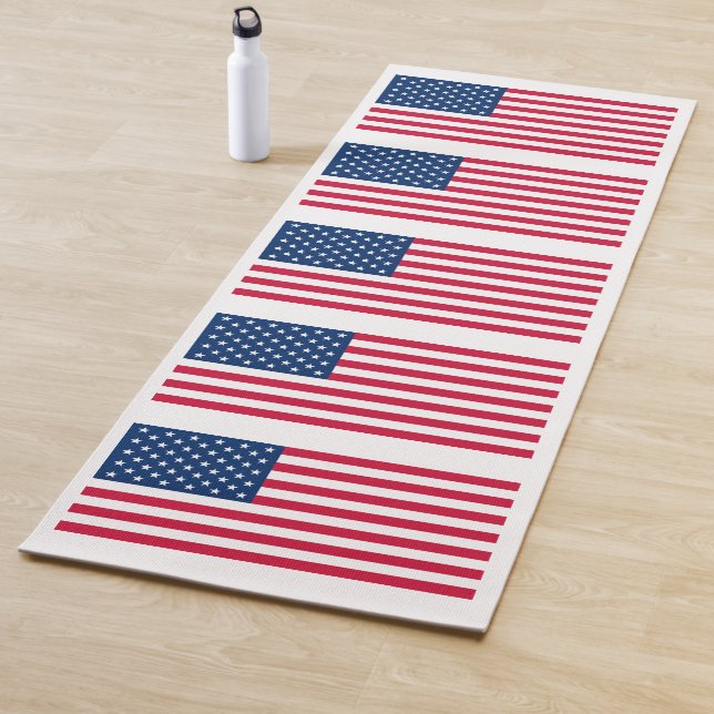 American Flag Yoga Mat Yogamatte (Beispiel)