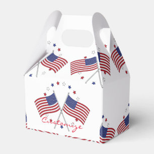 American Flags Thunder_Cove Patriotic 4. Juli Geschenkschachtel