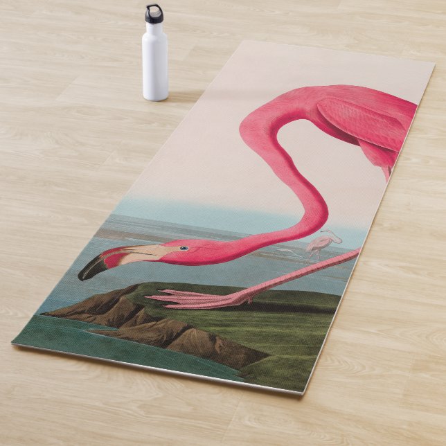 American Flamingo Birds of America Audubon Print Yogamatte (Beispiel)