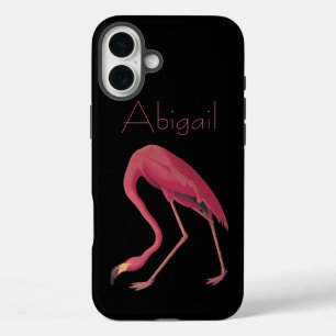 American Flamingo Vintage Audubon Birds of America iPhone 16 Plus Hülle