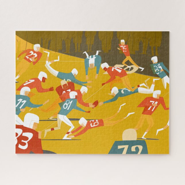 American Football 520 Stücke Puzzle (Horizontal)