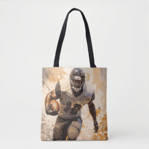 American Football Action Sport Painting Abstrakt