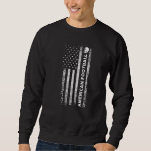American Football American Flag Sweatshirt