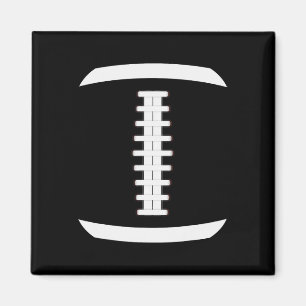 American Football Ball Costume Lace Up Thanksgivin Magnet