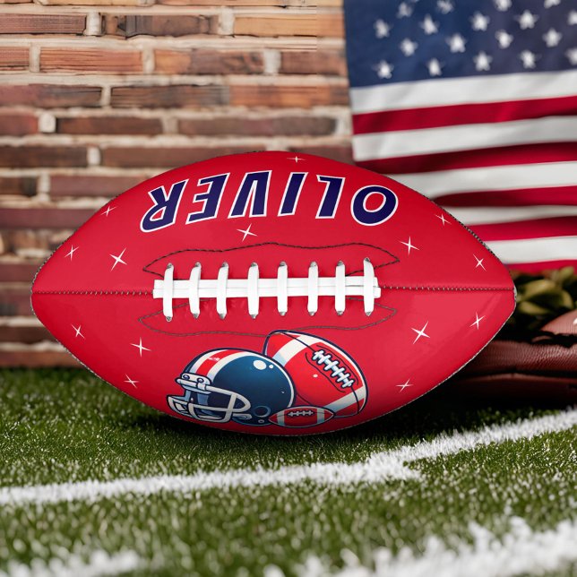 American Football Ball Helmet Cartoon Name (Von Creator hochgeladen)