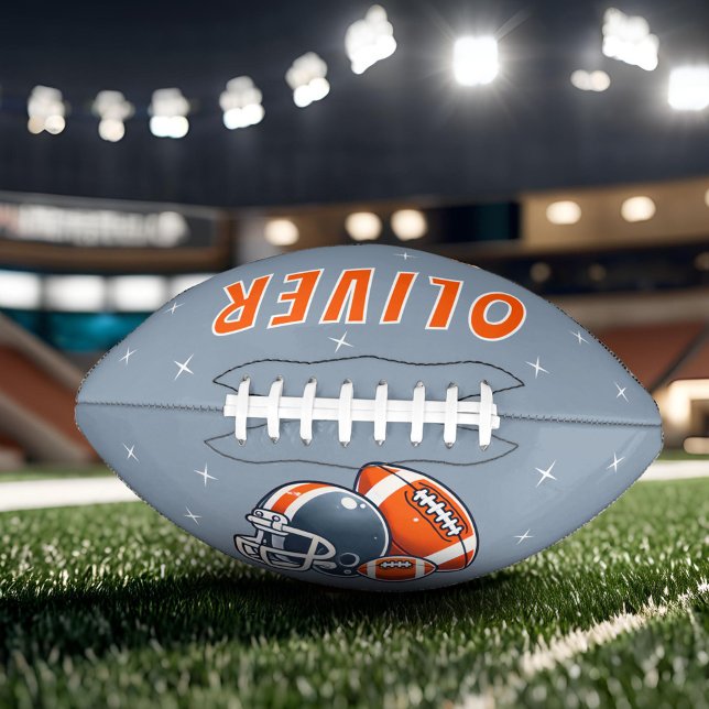 American Football Ball Helmet Cartoon Name (Von Creator hochgeladen)