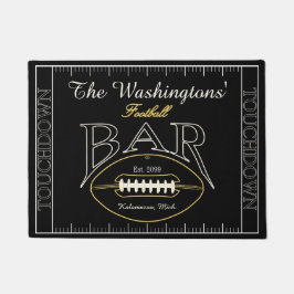 American Football Bar Eintritt Tür Mats Türmatten  Fußmatte