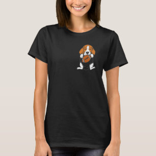 American Football Beagle Taschenhund Sport Männer T-Shirt