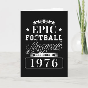 American Football Birthday Geboren 1976 Karte