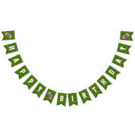 American Football Birthday Party Wimpelkette