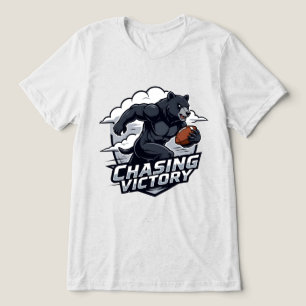 American Football Chasing Sieger Tri-Blend Shirt