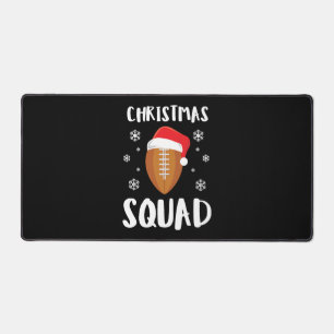 American Football Christmas Squad Christmas Xmas Schreibtischunterlage