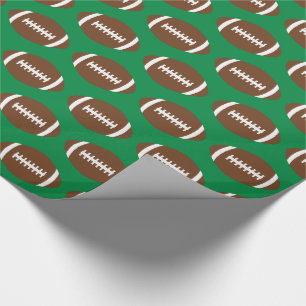 American Football Custom Background Sportgeschenk Geschenkpapier