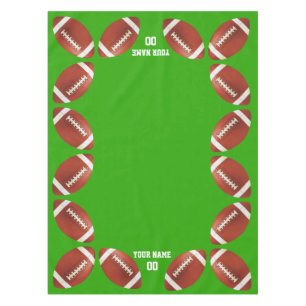 American Football Custom Tableclout Tischdecke