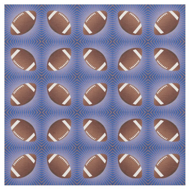 American Football Design Fabric Stoff (Nahaufnahme)