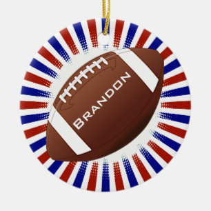 American Football Design Ornament
