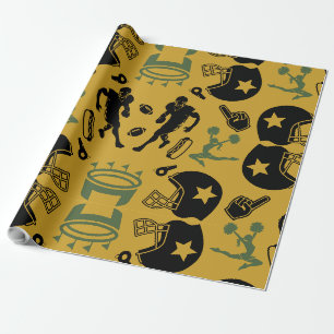 American Football Fan Geschenkpapier