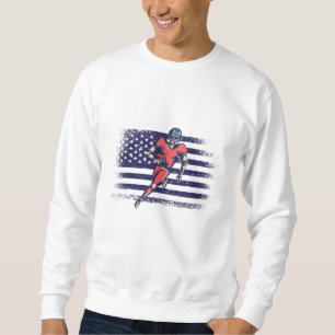 American Football Fan Jersey Shirt USA Flag