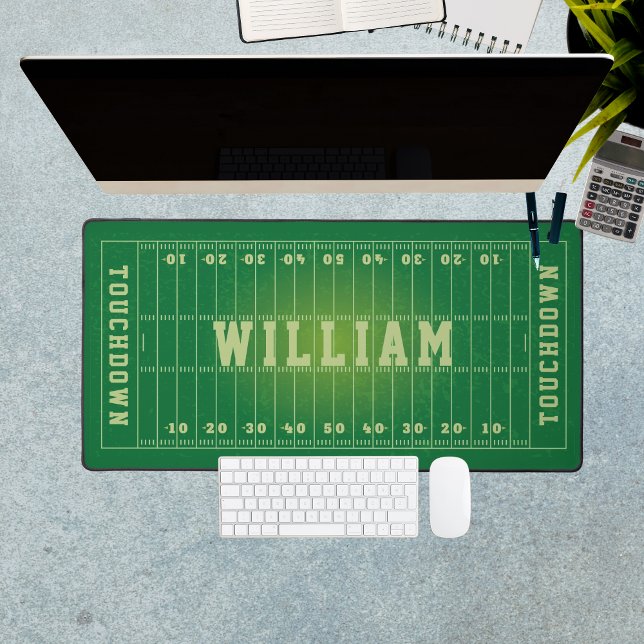 American Football Field Personalisiert Schreibtischunterlage (American Football Field Personalized Desk Mat
)