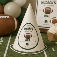 American Football First Year Down 1. Geburtstag