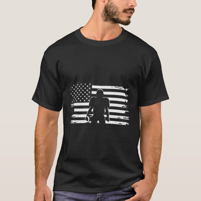 American Football Football T-Shirt (Vorderseite)