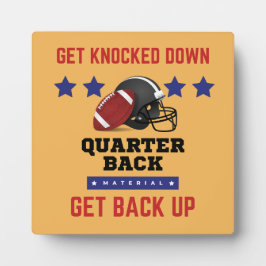 American Football Fotoplatte