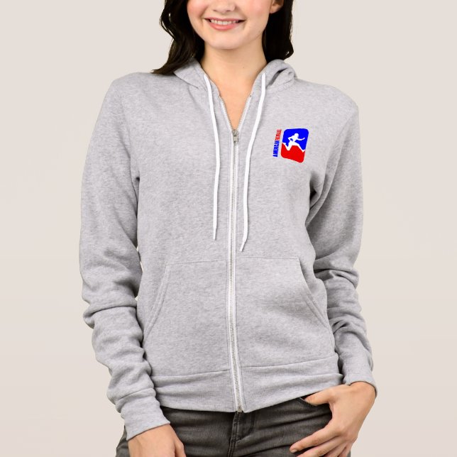 American Football | Frauen als Vollblutjunge Hoodie (Vorderseite)