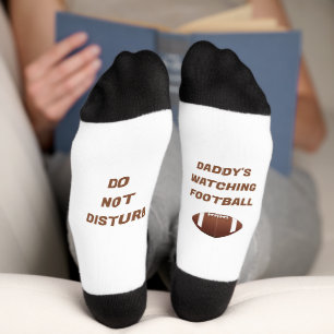 American Football & Fun Text Socks Socken