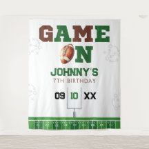 American Football Geburtstagsfoto Hintergrund