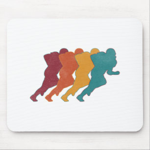 American Football Geschenk für Fußballfans Mousepad