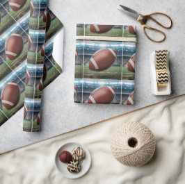 American Football Geschenkpapier