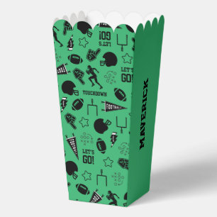 American Football Green Sports Geburtstag Geschenkschachtel