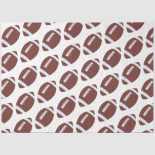 American Football Gridiron Ball Pattern Seidenpapier