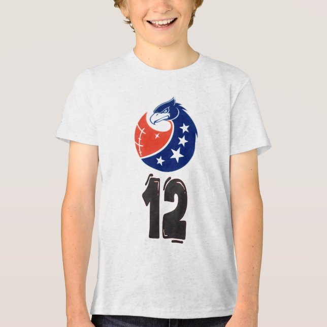 American Football: Gridiron Glory Tri-Blend Shirt (Vorderseite)