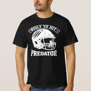 American-Football-Helm mit Klauenspuren T-Shirt
